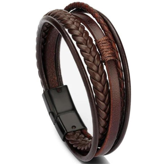 Genuine Leather Bracelet Soft - L E V I T A