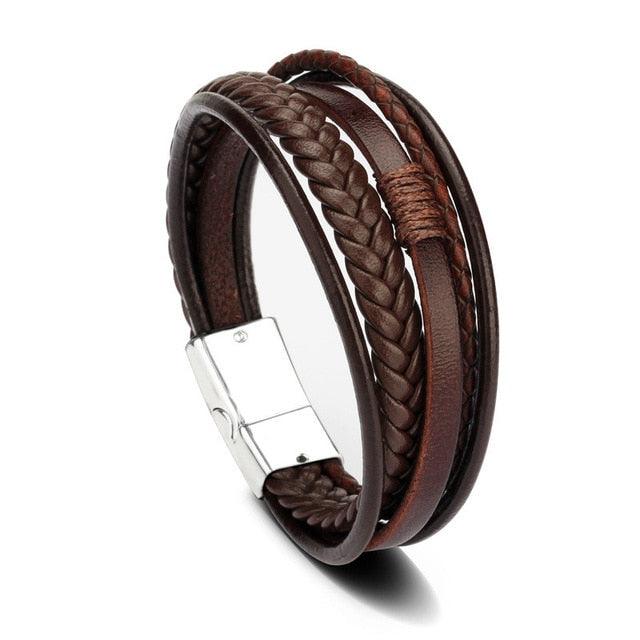 Genuine Leather Bracelet Soft - L E V I T A