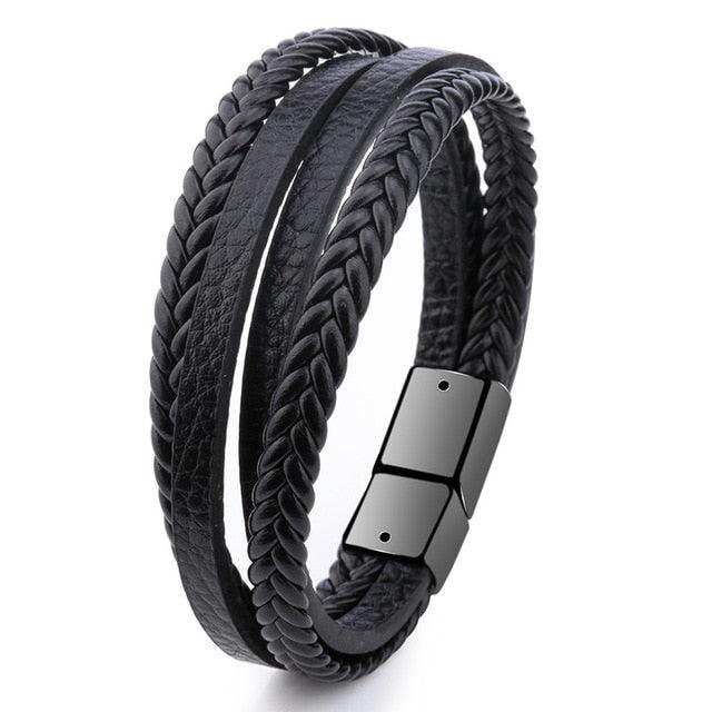 Genuine Leather Bracelet Soft - L E V I T A