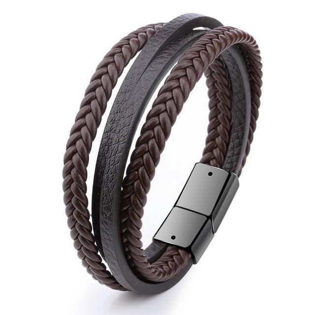 Genuine Leather Bracelet Soft - L E V I T A